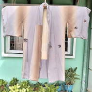 Kimono Haori Grey Japanese Vintage