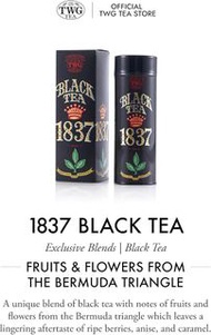 100g TWG 1837 Black Tea 招牌黑茶鐵罐禮盒 混合紅茶 水果和鮮花的香氣 Loose Leaf BlackTea | Fruits & Flowers Haute Couture 