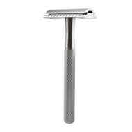 Double Edge Safety Razor for Men & Women Metal Razor with 10 Platinum Coated Safety Razor Blades Eco