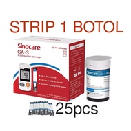 Sinocare Strips 1 Botol GA3 GA6 ACCU ACCU2