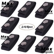 MAXG 1/4/8Pcs Belt Buckle  Double Snaps Sports Heavy Duty
