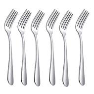 Korkmaz Truva Stainless Steel Dinner Forks Set (6 Pcs)