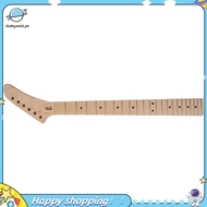 【ouwym9al】22 Fret Maple Banana Electric Guitar Neck Dot Inlay for Parts Replacement