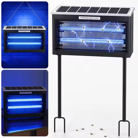 JOYINLED 16W 20W 40W Outdoor Large Size Solar Mosquito Killing Lamp Waterproof Mosquito Killing Lamp