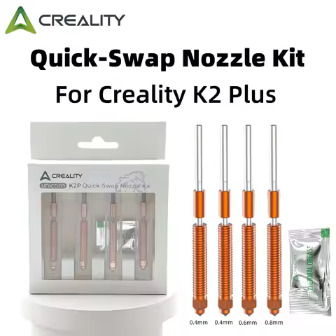 Creality K2 Plus Nozzle Unicorn Quick-Swap Nozzle Kit 0.4/0.6/0.8MM All-metal Design For Creality K2