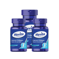 Hevita Calcium Collagen Vitamin D3 and Biotin 3 กระปุก 999.-
