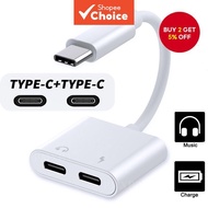 2-in-1 USB-C to 3.5mm Headphone PD Charging Adapter for iPhone 16 15 Pro Max iPad Samsung S25 S24