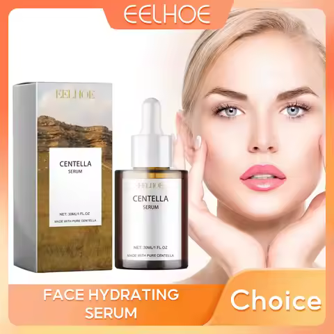 EELHOE Centella Asiatica Serum Tighten Skin Soothing Smooth Improve Dryness Deep Hydration Face Care