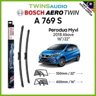 Bosch Wiper Blade Aerotwin Wiper Blade A853S A769S A516S for X70 Myvi Toyota Alphard Vellfire