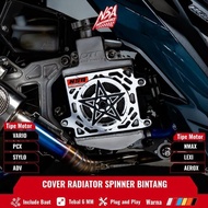 NSA COVER RADIATOR Spinner BINTANG MIRROR VARIO PCX NMAX AEROX ADV LEXI STYLO Yamaha Star Spinner Ra