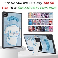 For Samsung Galaxy Tab S6 Lite 10.4 inch Cute cartoon With stand SM-P610 P625 P613 ultra-thin  Drop 