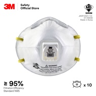 3M™ 8210V N95 Particulate Disposable Respirator/DOSH SIRIM Approved/ Haze Mask/ Dust Mask/ NIOSH app