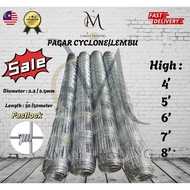 PAGAR CYCLONE /LEMBU /READY STOCK