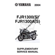 Yamaha FJR1300 FJR 1300 2002 - 2009 Workshop Service Manual