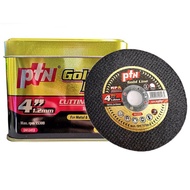 （Ready Stock） PTN 4" Gold Line, Gold, Green, Black Cutting Disc For Cutting Metal & Stainless steel 