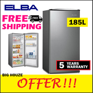 [KLANG VALLEY EXPRESS DELIVERY] Elba 185L Single Door Refrigerator ER-C1815(SV) 1 Door Energy Saving with Freezer ER-C1815 Peti Ais / Peti Sejuk