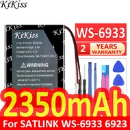 KiKiss Powerful Baery WS6933 WS 6933 2350mAh for SAT TV Digital Satellite Finder Meter WS-6933 6923 DVB-S/S2 Baeries