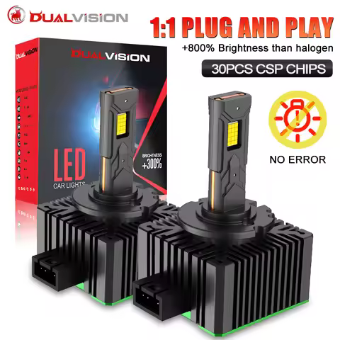 D1S D3S LED Headlights Canbus D4S D2S D8S D2R D4R Auto Bulbs 1:1 HID Xenon 6500000LM For BMW Benz Au