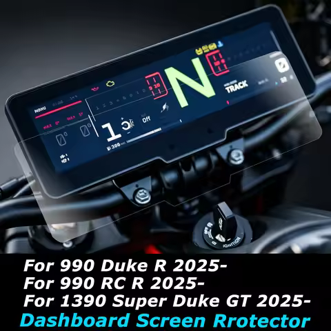 Film 2025 2026 1390 Super Duke GT New Motorcycle TFT Display Protection Film For 990 Duke R 990 RC R