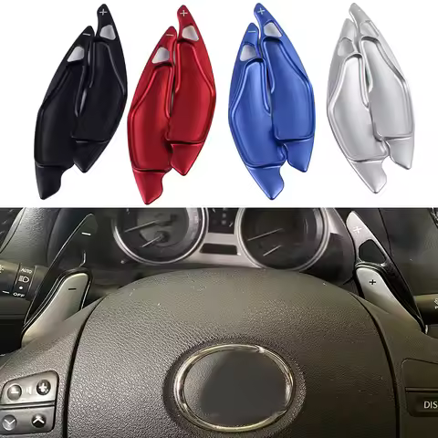 Shifter Paddle For Lexus 2006-2012 IS 250 300 350 Steering Wheel Shift Paddle Aluminum Shift Paddle 