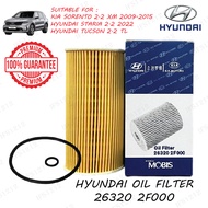 🇲🇾ORI NEW🔥 OIL FILTER HYUNDAI KIA SORENTO XM 2009-2015 STARIA 2.2 2022 TUCSON 2.2 TL ENGINE OIL FILT