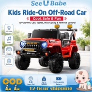 Car for kids Electric car for kids ride on with led&music Large battary ATV car with two-seater 2-11