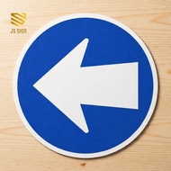 SAFETYSIGN K3 - SIGN LALU DIRECTIONLintas REFLECTIVE SHEETKiri + 3mm ACP PLATE