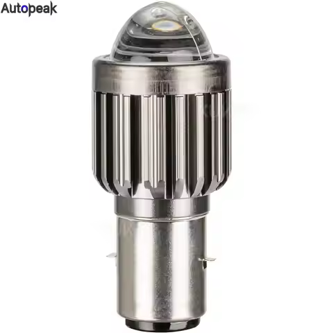 Motorcycle Headlight Bulbs H6 S2 S1 BA20D LED CSP Chip 9V-80V Motos High/Low Beam Scooter Accessorie