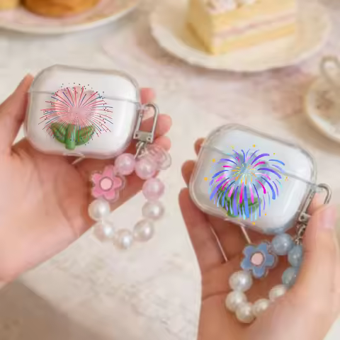 fashion keychain Case for JBL Wave 200 / TUNE BEAM2 /TUNE FLEX 2/ BUDS 2 case for JBL Wave BEAM2 Sil