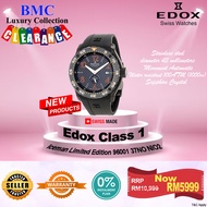 Edox Men's 96001 37NO NIO2 Class-1 Iceman Limited Edition Watch  NEW