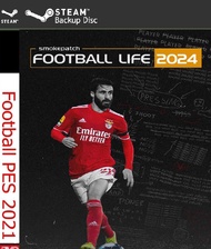 [USB] PC Game เกมส์คอม PES 2021 +แพท Football LIFE 2024