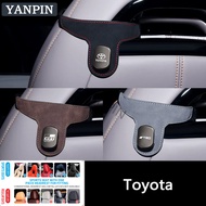 Toyota Car Suede Sports Seat Back Hook For Vios Wish Yaris Rush GR