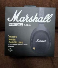 【全新 盒裝】Marshall Monitor II ANC頭戴式無線藍牙耳機搖滾馬歇爾ANC搖滾Monitor有線耳機