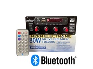 Kit Power Amplifier Speaker Aktif Stereo 12V DC TDA 2005 80W MP3 Bluetooth