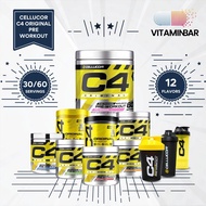 Cellucor C4 Original Explosive Pre Workout International Version 30/60 servings - 12 Flavors