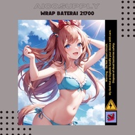 Battery Protector - Original 21700 Waifu Series Battery Wrap - 21700 Battery Protector and Decorator