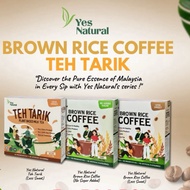Yes Natural 悦意 Brown Rice Coffee / Teh tarik / Cocoa Drink / Teh Halia Bentong(10x30gram) - (Halal)