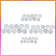 [Kloware2] 10 Pieces Guitar Dots White Shell Inlay Dots for Guitar Ukulele Parts 3mm