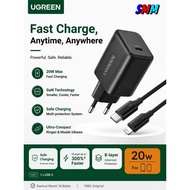 Ugreen gan charger set PD 20W, PD 25W official ugreen warrantyOriginal