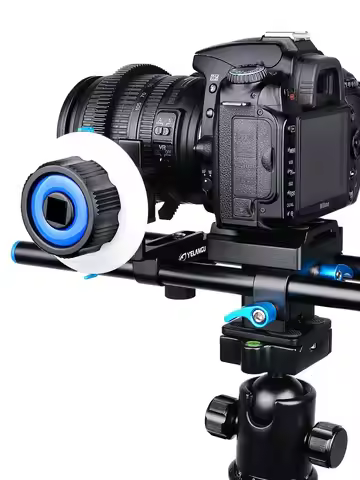 YELANGU Portable Mini Follow Focus Quick Focus Wireless Lens Control For DSLR Camera Gimbal BMPCC 4K