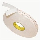 PUTIH Original 3M VHB HEAVE DUTY DOUBLE TAPE 4950 White 24mm x 33 M Glue 3M