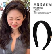 Fever Same Style Black Headband 2026 Influencer Hot-selling Female High Skull Hair Accessories Wash 