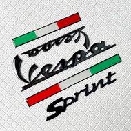 Bộ đề can tấm dán logo huy hiệu 3D cho Piaggio VESPA gts300 LX125 lx150 125 150 tức là nước rút Prim