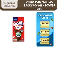 NESTLE OMEGA Plus Acticol Dark Chocolate Milk Powder (550g)