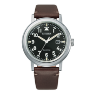 New Arrival Citizen Eco-Drive AW1620-21E AW1620-21 Black Dial Leather Watch