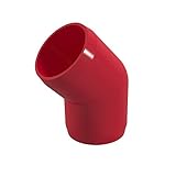 FORMUFIT F01245E-RD-10 45 degree Elbow PVC