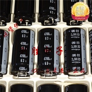 1PCS 4700UF 63V Japan Nichicon Electrolytic Capacitor 63V4700UF 25 * 50 GU 105 Degrees