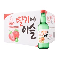 Jinro Soju X 20 Bottles (1 Carton) X 360 ML (Grapefruit/StrawBerry/Plum/Green Grape)
