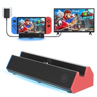 TV Docking Station for Nintendo Switch/Switch OLED,Portable Charging Dock Station Base with LAN PORT/4K HDMI Adapter/USB 2.0 /Type C Port,Replacement for Official Switch Dock