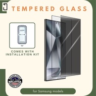 FRESCO CLEAR/PRIVACY 9H Tempered Glass Screen Protector for Samsung Galaxy S25 S24 Ultra Easy Applic